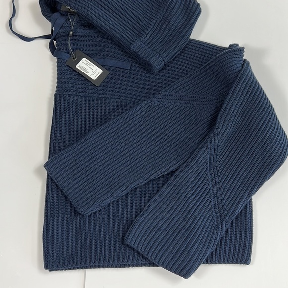 NWT👕 rag & bone Ann Cotton Hoodie SZ-L - Picture 7 of 12